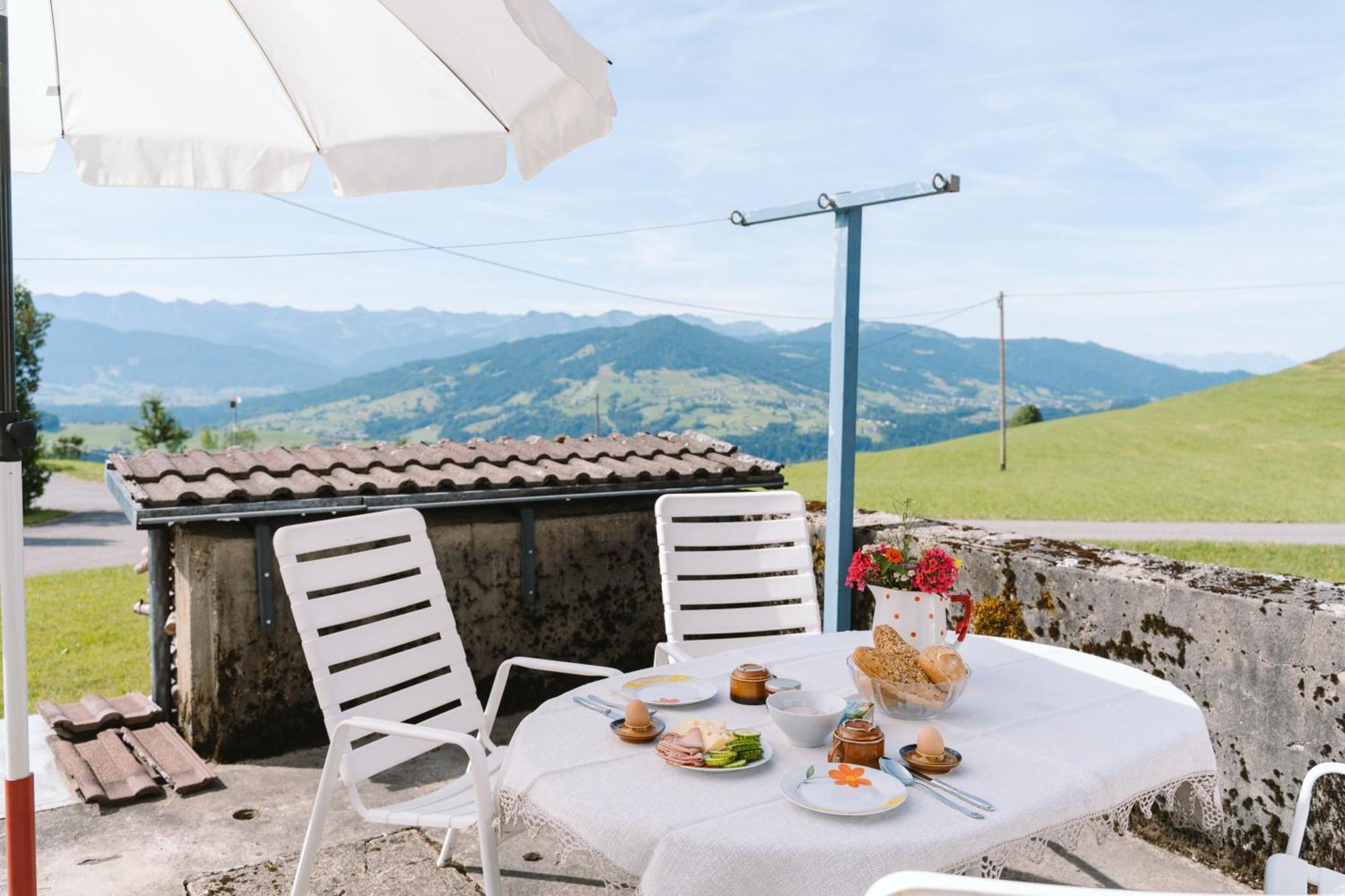 Haus Berchtold Am Huettersberg Villa Doren Buitenkant foto